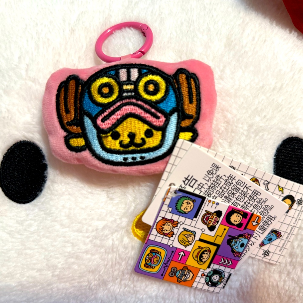 🆕 Miniso One Piece Chopper Keychain plush